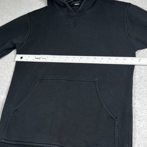 Lululemon All Yours Hoodie Womens Size 4 Black Fleece Pullover Sweatshirt - Picture 5 of 10